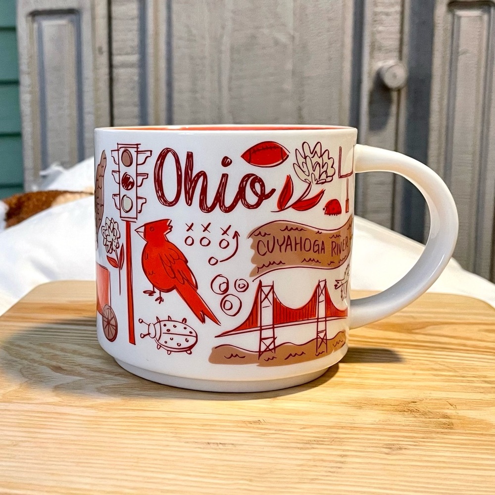 *EUC* STARBUCKS Ohio Beverage Mug - 2019 -Been There Series Collection - BWA19